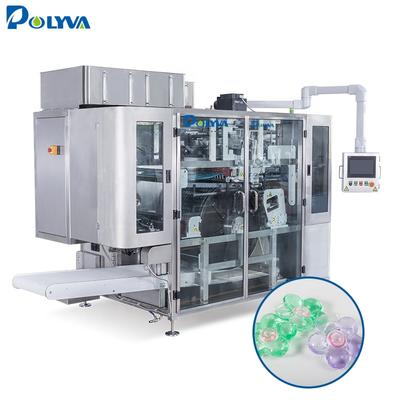 PVA water soluble film laundry capsules filling machine detergent pod packing machine