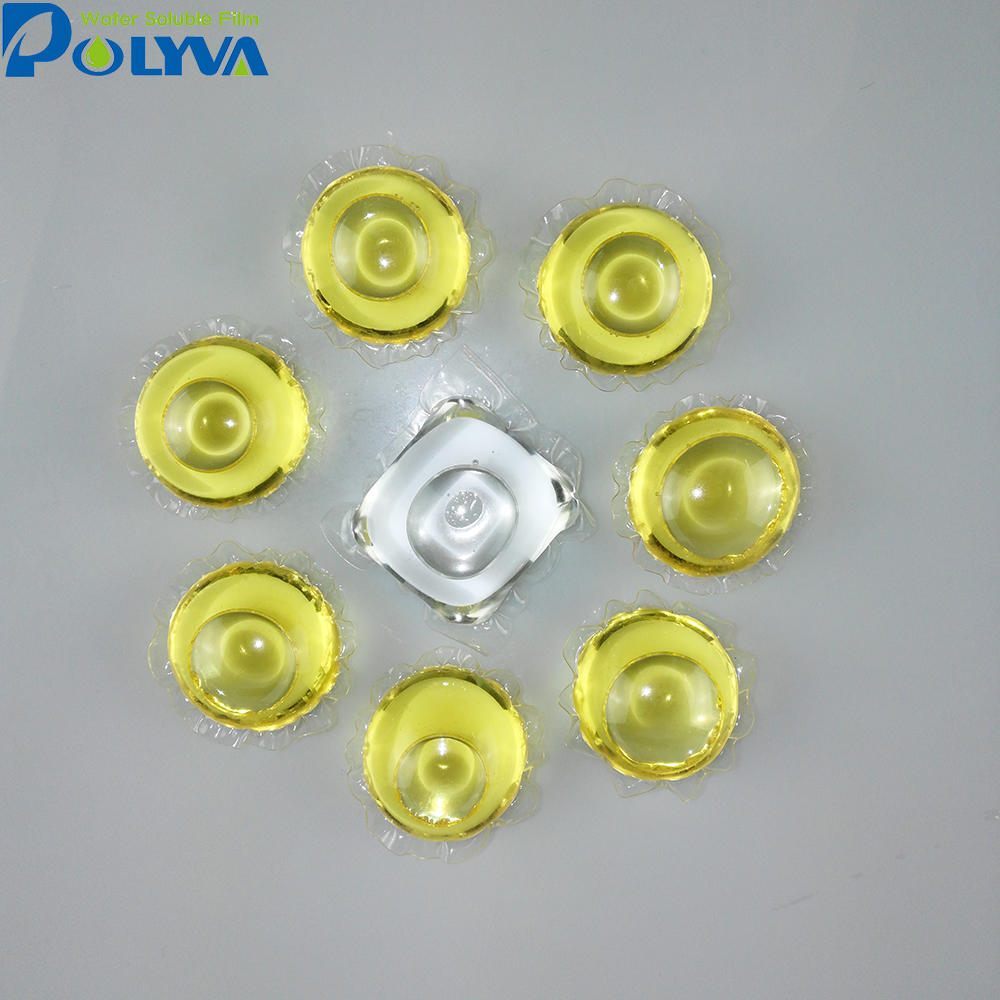 Polyva automatic high speed water soluble pva fim packaging machine liquid laundry detergent pods packaging machine