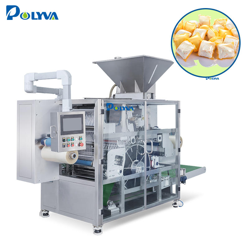Polyva machine dishwasher detergent powder capsule filling packaging machine empty capsule machine