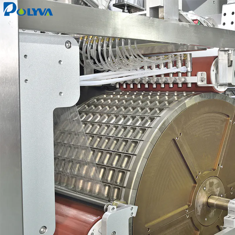 Polyva water soluble film packaging filling machine high speed laundry pods packaging machine