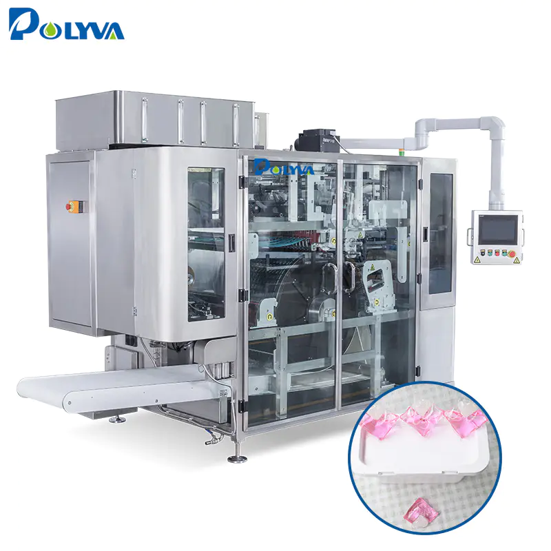 High capacity PVAlaundry water soluble laundry capsules making machine detergent pods packing machine