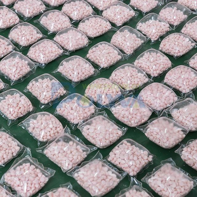 POLYVA Produce Water Soluble Laundry Capsules Filling Machine PVA Water Soluble Film Packaging Powder Detergent Packing Machine