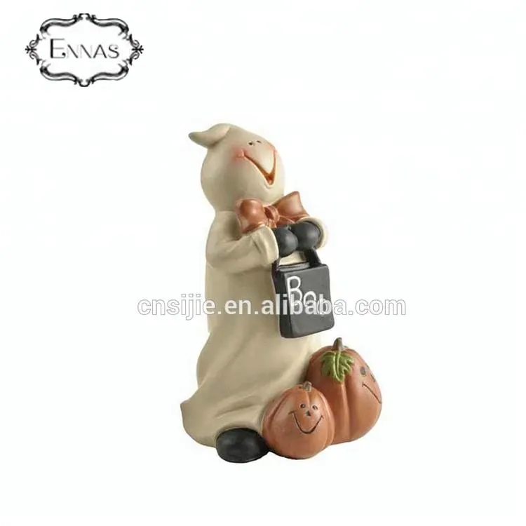 Wholesale Stock Products Halloween Decoration Ghost figurines with 