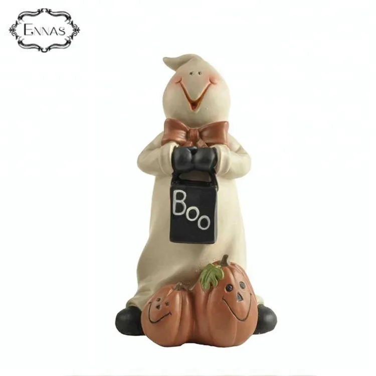 Wholesale Stock Products Halloween Decoration Ghost figurines with 