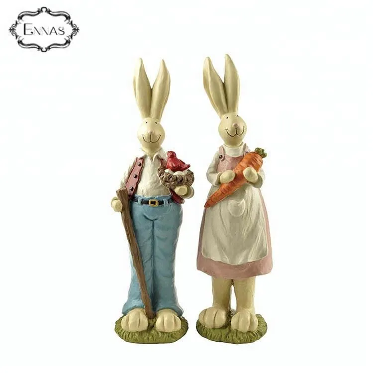 Easter bunny decoration,Easter bunny, Easter resin bunny