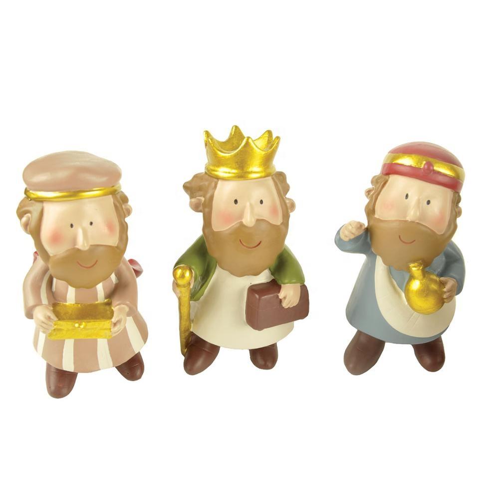 In stock Polyresin nativity manger figurines set wholesale product