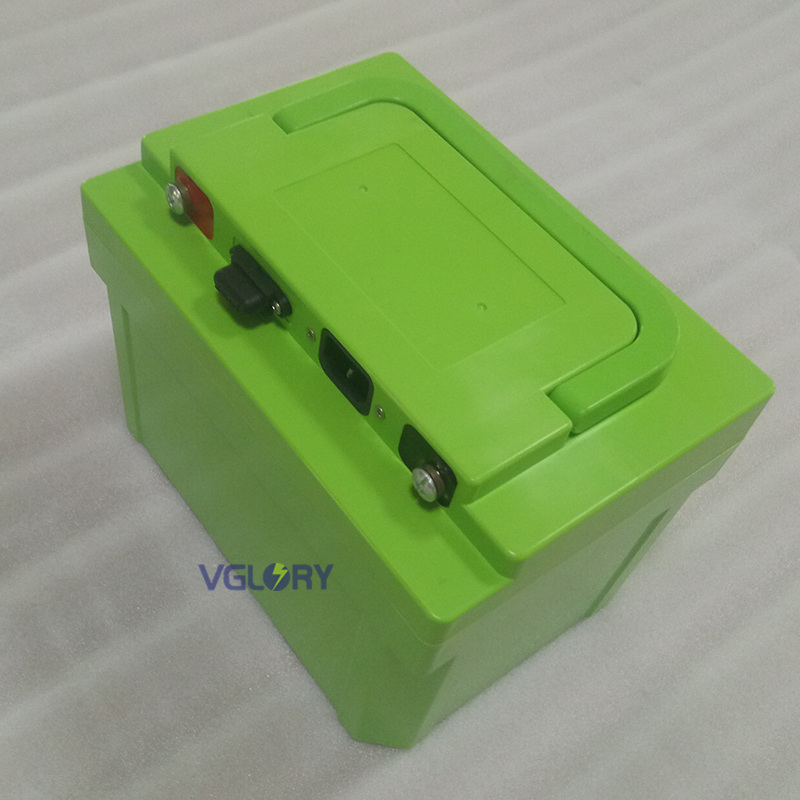 Excellent temperature performance 48v lithium ion battery with charger 12ah