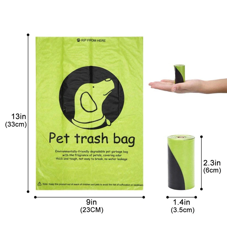 Eco Friendly Dog Waste Poop Bag 100% Biodegradable Compostable Poop Bag