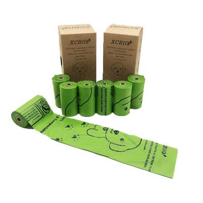 ECO friendly pet clean product Pet clean product custom compostable corn starch dog poop bags dog poop bag