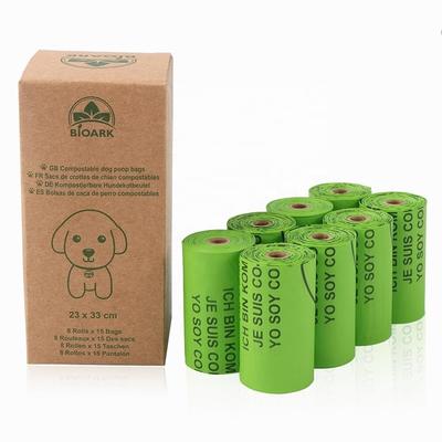 Extra Thick Strong 100% Leak Proof Biodegradable Dog Waste Bags biodegradable and compostable poop bag