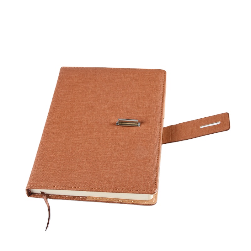 Logo Printed Echo Friendly Recycled A5 Hard Paper Cover Custom Journal Notebook