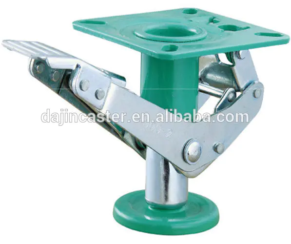 industrial caster wheel floor lock-lift up with high quality