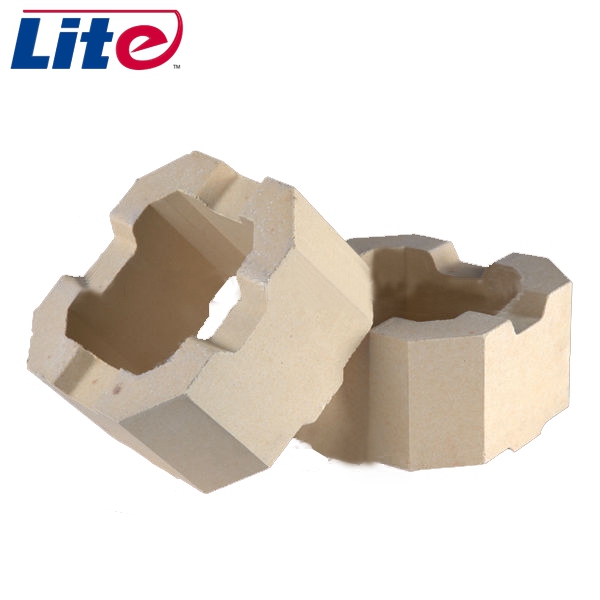 High Exudation Temperature Fused Cast Refractory AZS Brick for glass melting oven furnace