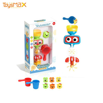 Cute Cartoon Bath Toys Water SprayPerforated Bear Cup Water Toys For Kids