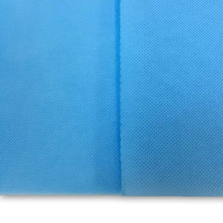 Low Price Perforated PP spunbond nonwoven Fabric Medical Bedsheet Usage Nonwoven Material
