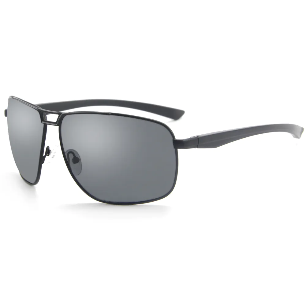EUGENIA Gafas De Sol Hombre Multicolor Metal Men Frame Gradient WIth UV400 classic Sunglasses