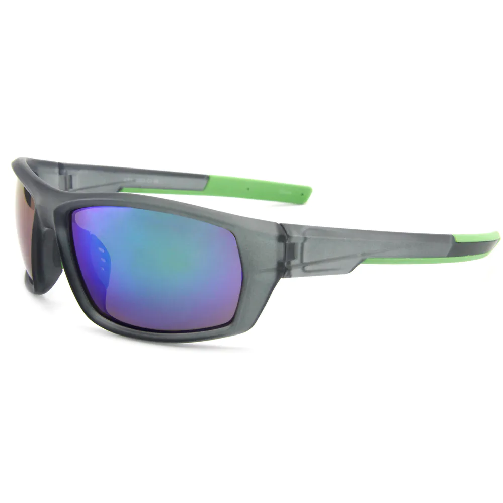 EUGENIA Double Injection Frame With Mirrored Lenses Gafas De Sol Hombre Cycling Sunglasses