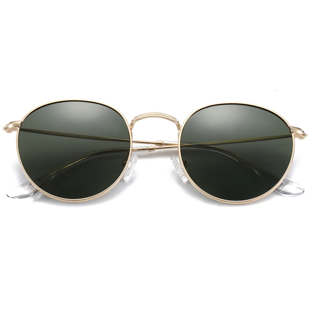 EUGENIA Vintage Retro Small Polarized Lens Men 2020 Round Sunglasses