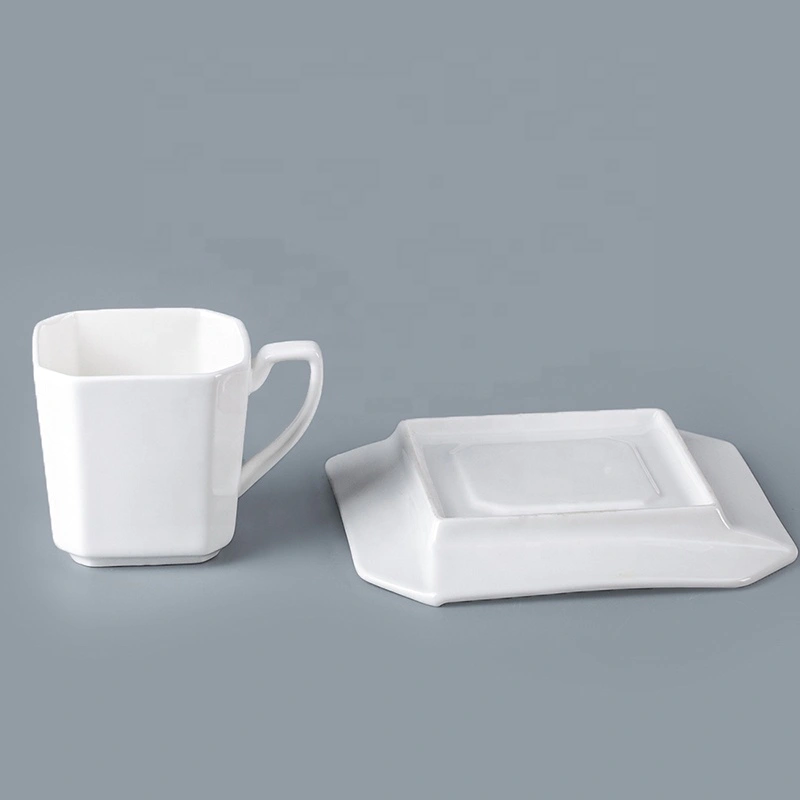 Special Design Crockery 100ml Porcelain Coffee Cup With Saucer, Dining Ware Bone China Tea Cup And Saucer For Hotel^