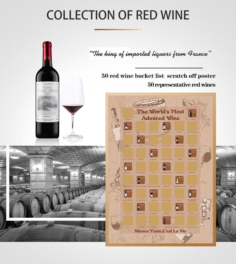 product-Dezheng-The WorldS Most Admired 50 Red Wine Bucket List Scratch Off Poster, Custom Travel 25-1