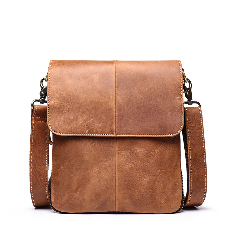 Men's Messenger Bag Leather Fashion Shoulder Bag