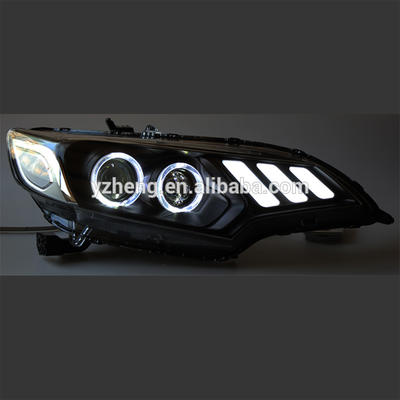 Vland ManufacturerCar Accessories Wholesale LED Headlight For Fit/Jazz 2014-2017 Front Head Lamp Plug And Play