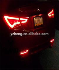 Vland factory accessory for car rear light for sonata led Tail Lamp led rear back light 2011-UP with LED light bar