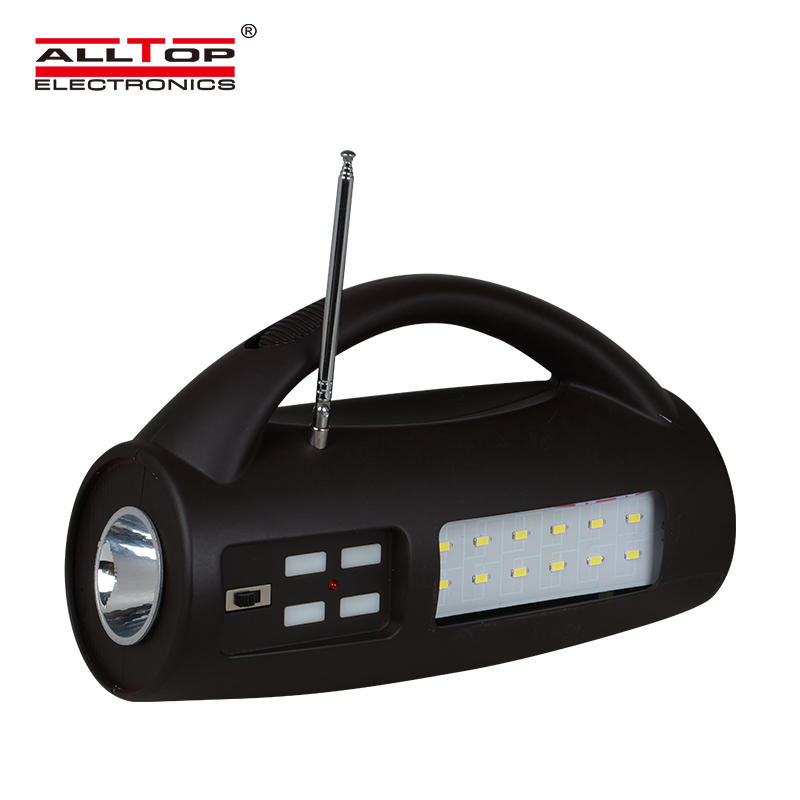 ALLTOP Energy saving Portable ABS 8W Multi-functional emergency light