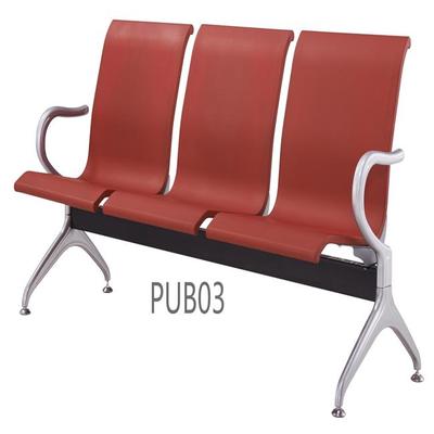 factory price PU plastic waiting chair public airport waiting bench hospital chair