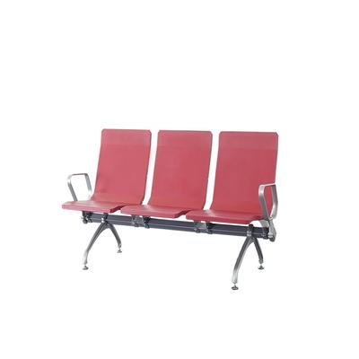 3 seat hot sale waiting room chair airport sofa public seating PU plastic hospital chair