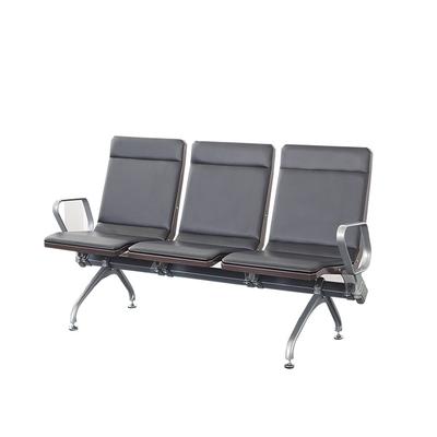 hot sale high back airport chair PU waiting sofa no folded new design public waiting bench hospital waiting chair