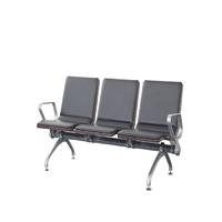 aluminium airport chair PU waiting chair new design waiting bench no folded public hospital waiting sofa