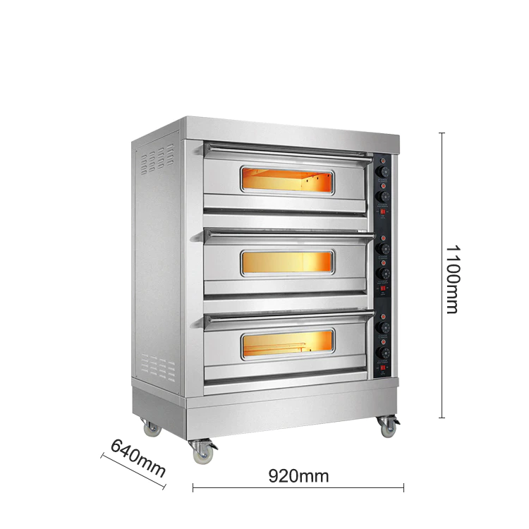 Commercial Electric Oven Cake Bread Pizza Baking Machine Large-capacity Oven