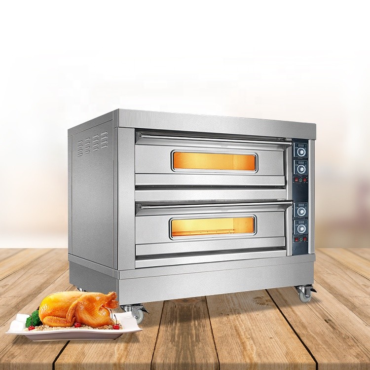 Safe Home 220V Commercial Kitchen Heating Desk Bread Baking Food Electric Gas Oven