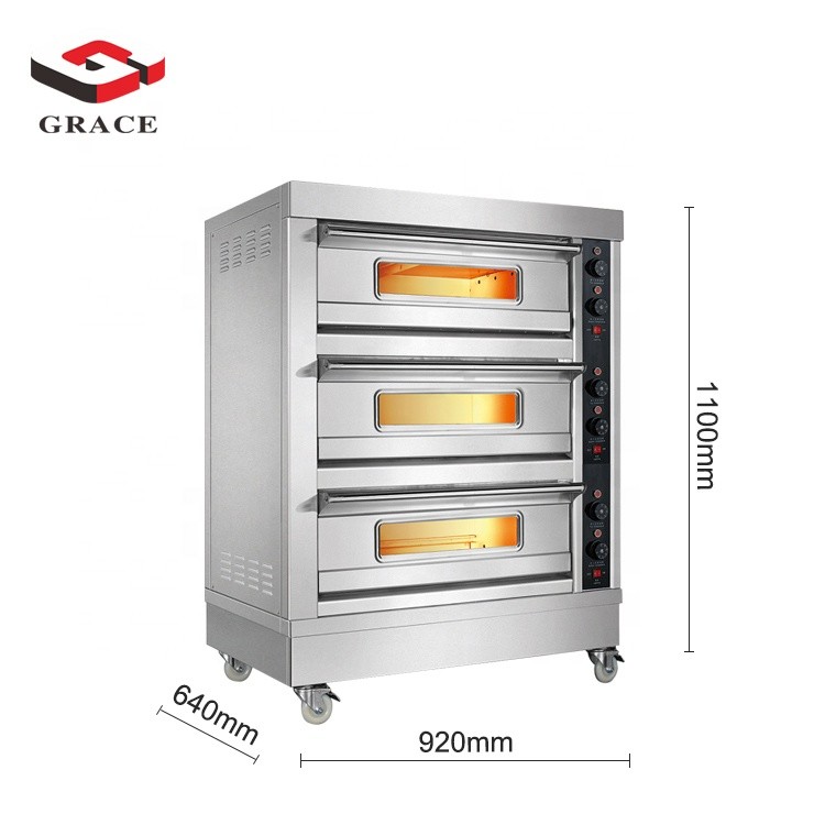 Multifunction Commercial Kitchen Baking Bread Pizza Cake Cooking Gas Electric Oven