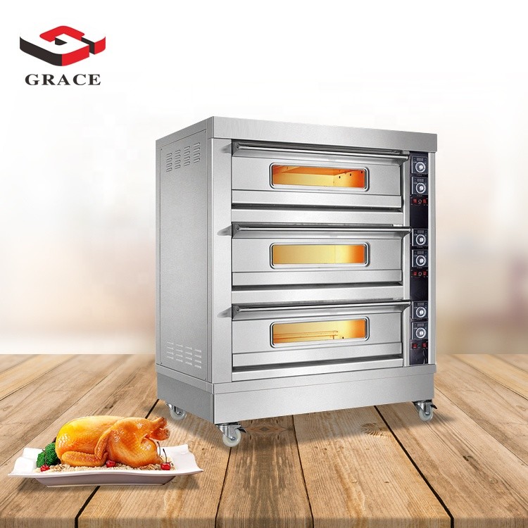 China Free Standing Convection Temperature Rotisserie Electric Gas Cooker Oven For Baking