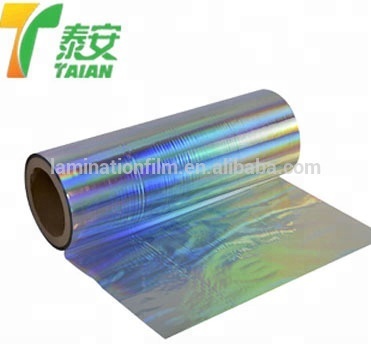2020 Holographic colourful thermal lamination films, Holographic Paper roll, Hot melt adhesive for fabrics