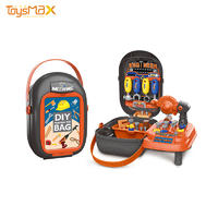 New arrival children DIY Construction Suitcase Pretend Tool Play Tool tool carry case