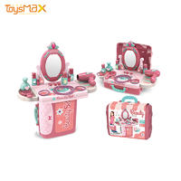 2020 New Products 3In 1 Cosmetic Suitcase Toys Kids Makeup Toys For Girl