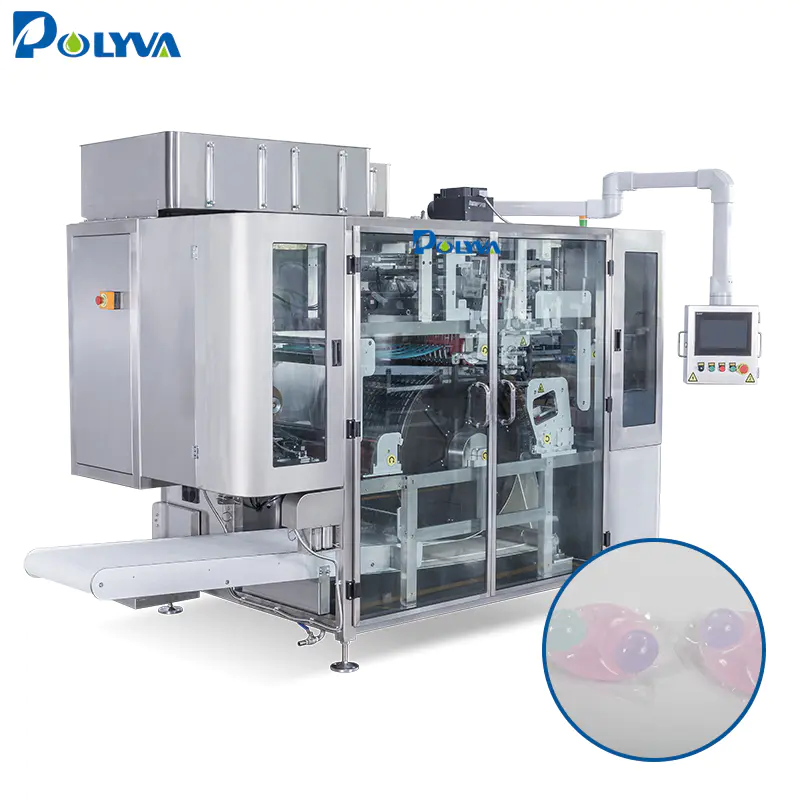 polyva high speed driving and processing mold cavity pva film packing machine for laundry detergent