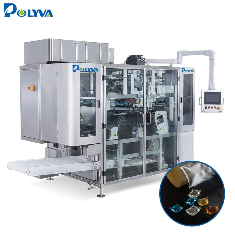 Polyva machine small-dose powder detergent pod beads making machine high speed machine packing