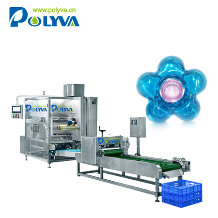 Polyva machine washing capsules horizontal packaging filler detergent powder packing machine