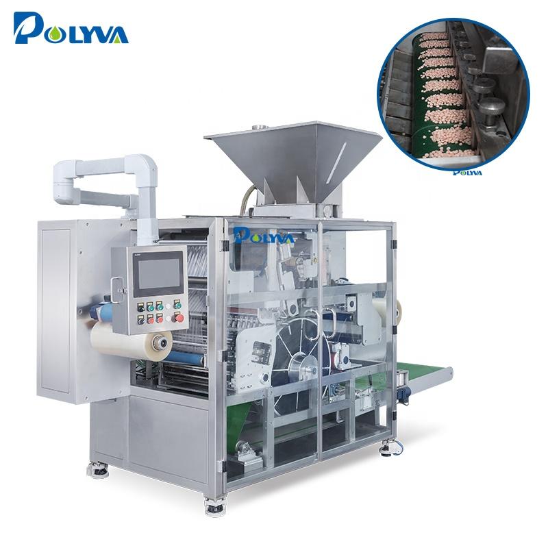 Polyva 2018 high speed automatic laundry detergent pods packaging machine /liquid filling machine