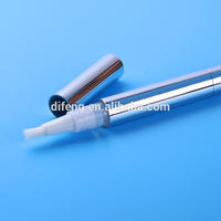 forever white 2ml silver tooth whitening gel pen with leak-proof brush