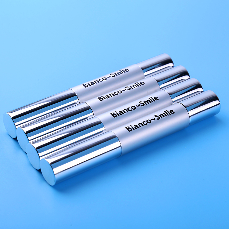 2020 China 4ml white teeth whitening pen with aluminum shell
