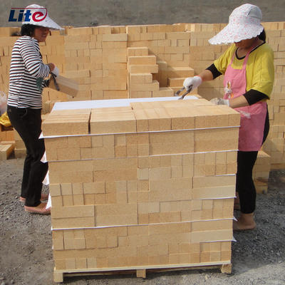 33% 38% High Alumina Clay Refractory Fire Brick for Wood Burning Stove / Fire Pizza Oven