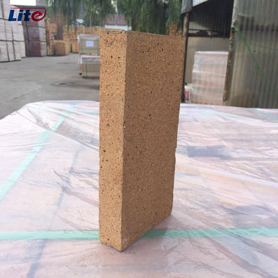 Gold Colour High Strength Low Water Absorption Wear-Resistant Fire Clay Acid Resistant Brick for Chimney