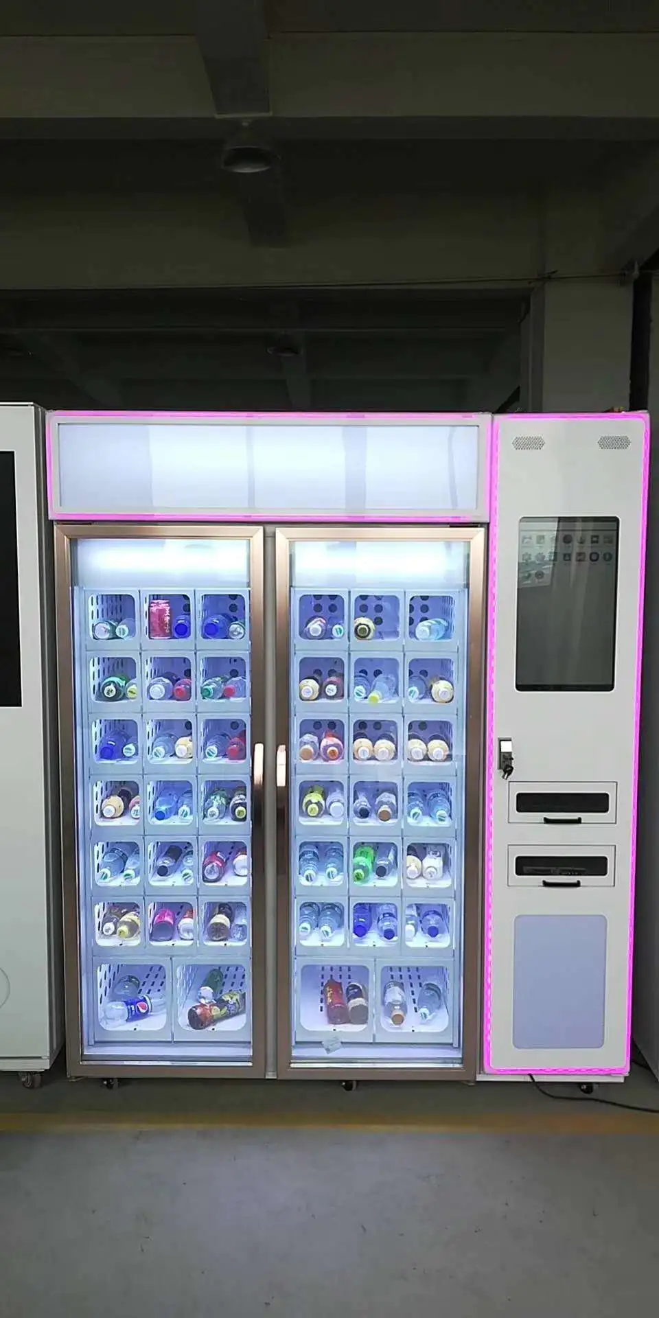 cooling locker vending machine