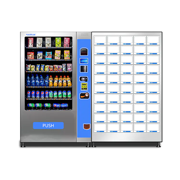 China Supply Cheap Best seller combo snack drinks vending machine with payment function