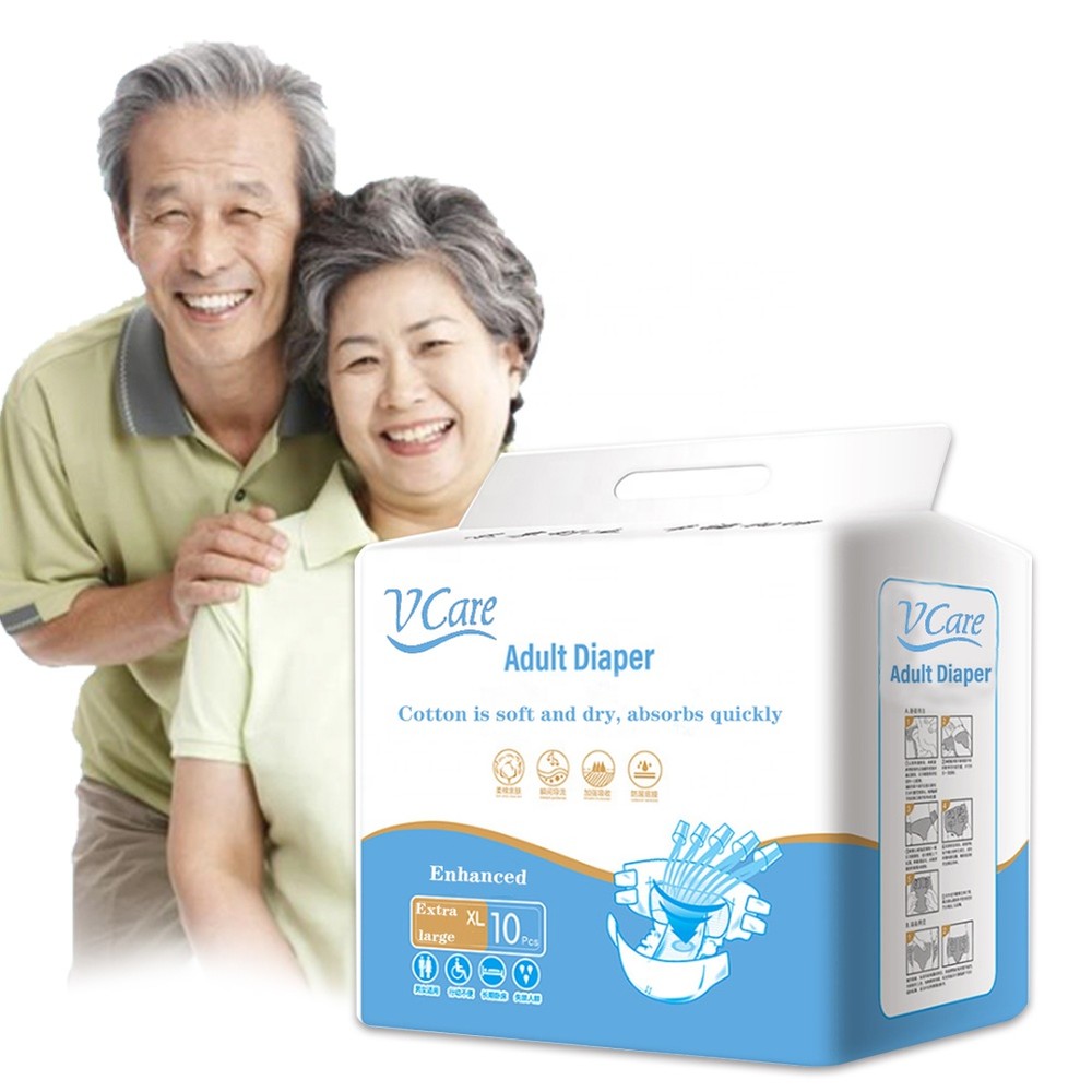 High Quality Adult Incontinence Plastic Pants Diaper Manufacturer Provides Diapers XL For Parents